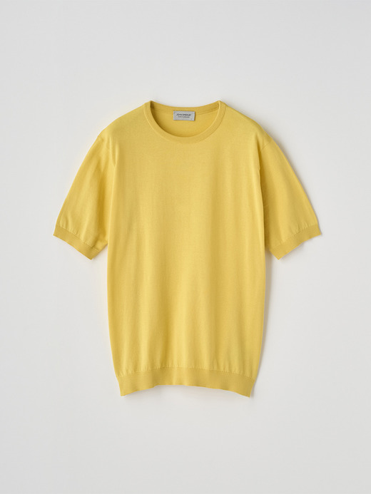 半袖コットンニットＴシャツ | KIELL | 30G MODERN FIT 詳細画像 POLLEN 2
