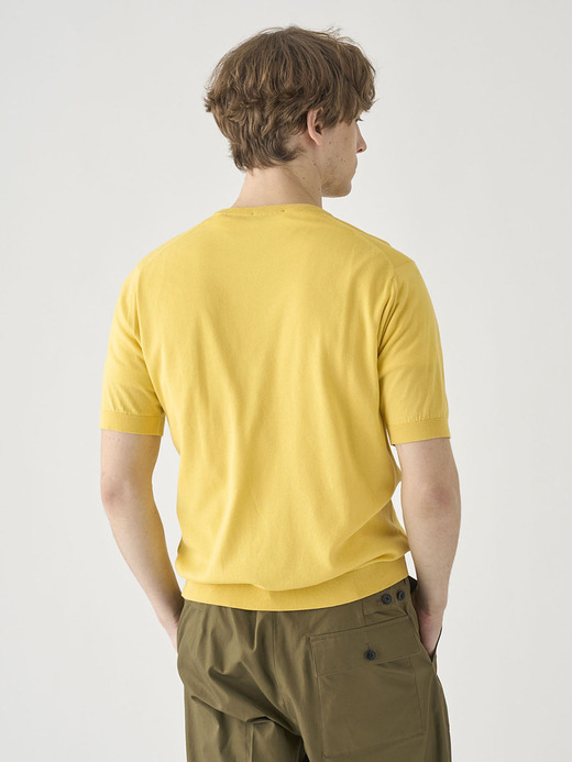 半袖コットンニットＴシャツ | KIELL | 30G MODERN FIT 詳細画像 POLLEN 9
