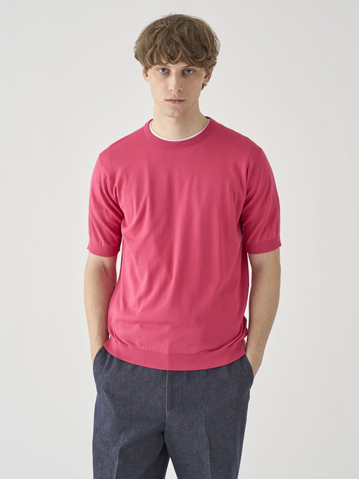 半袖コットンニットＴシャツ | KIELL | 30G MODERN FIT 詳細画像 ROSEBURN 3
