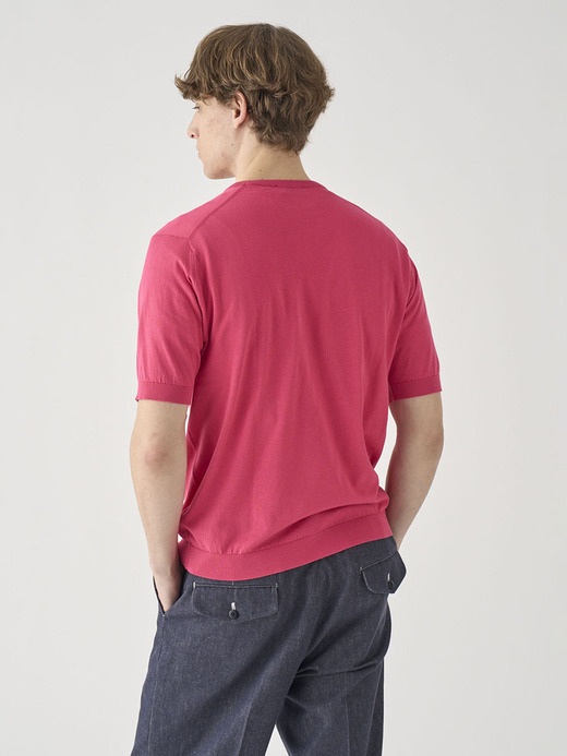 半袖コットンニットＴシャツ | KIELL | 30G MODERN FIT 詳細画像 ROSEBURN 6