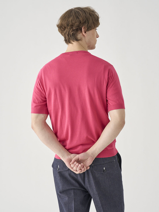 半袖コットンニットＴシャツ | KIELL | 30G MODERN FIT 詳細画像 ROSEBURN 7