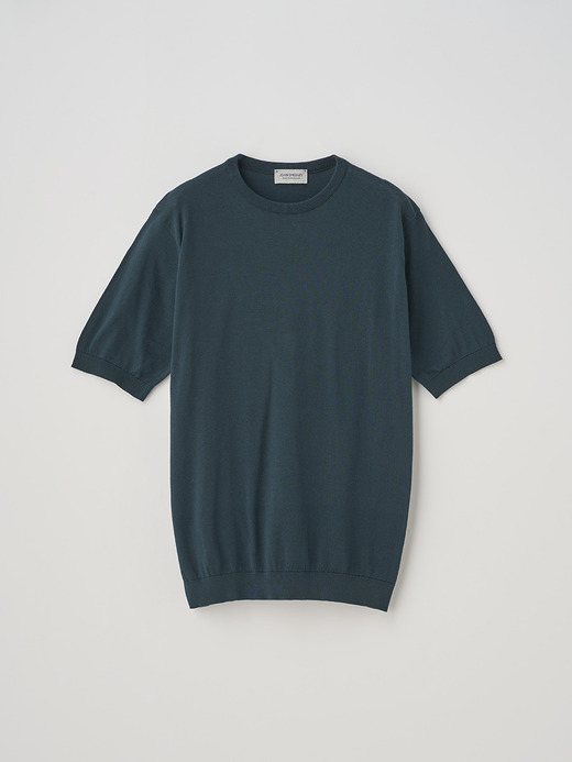 半袖コットンニットＴシャツ | KIELL | 30G MODERN FIT 詳細画像 RAINFOREST 1