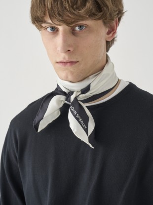 bicolor Silk Scarf | SF752