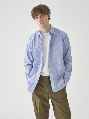 TOMAS MASON ポプリンコットンレギュラーシャツ｜FB211