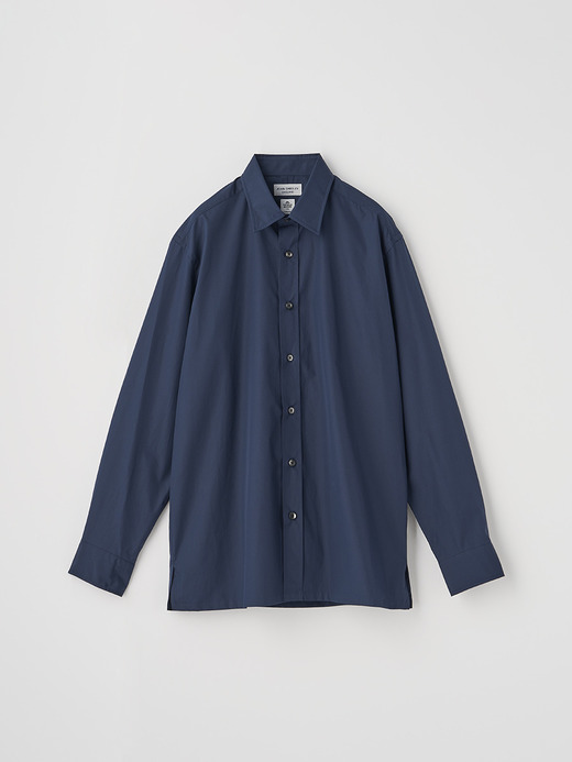 TOMAS MASON ポプリンコットンレギュラーシャツ｜FB211 詳細画像 NO3(L03580FB211_ネイビー) 1