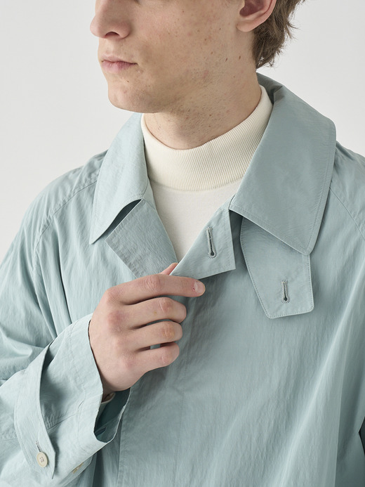 撥水グログラン バルマカーンコート ｜FC256 詳細画像 NO2(L03620FC256_ミント) 8