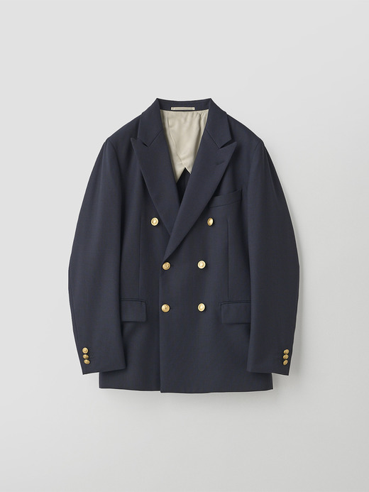 バーズアイダブルブレストジャケット ｜FJ251 詳細画像 NO1(L03620FJ251_ネイビー) 2