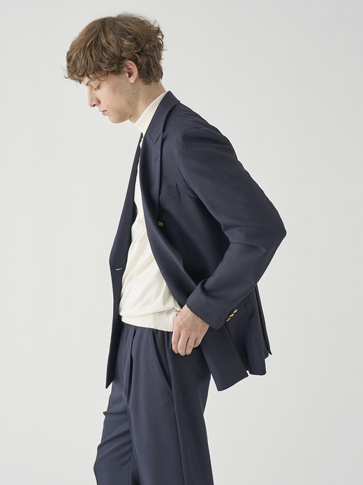 バーズアイダブルブレストジャケット ｜FJ251 詳細画像 NO1(L03620FJ251_ネイビー) 5