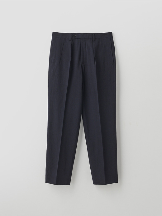 ウォッシュドウールホップサック　テーパードトラウザー ｜FP260 詳細画像 NO1(L03620FP260_ネイビー) 2