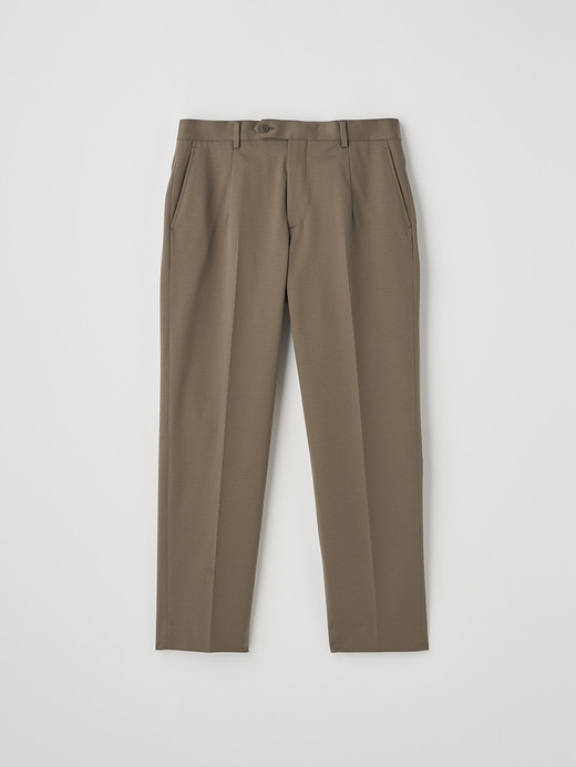 高密度ピケ　テーパードトラウザー ｜FP266 詳細画像 NO1(L03620FP266_カーキベージュ) 1