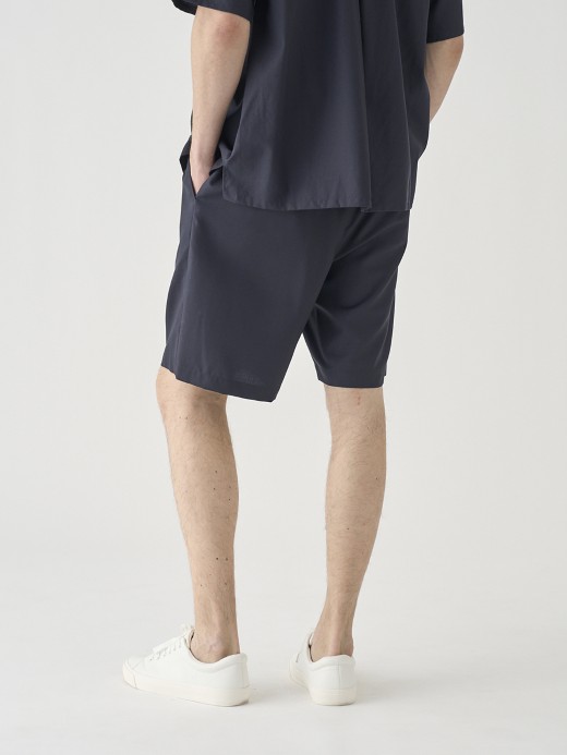 SUPER100’Sトロピカルウールイージーショーツ ｜FP270 詳細画像 NO3(L03620FP270_ネイビー) 9