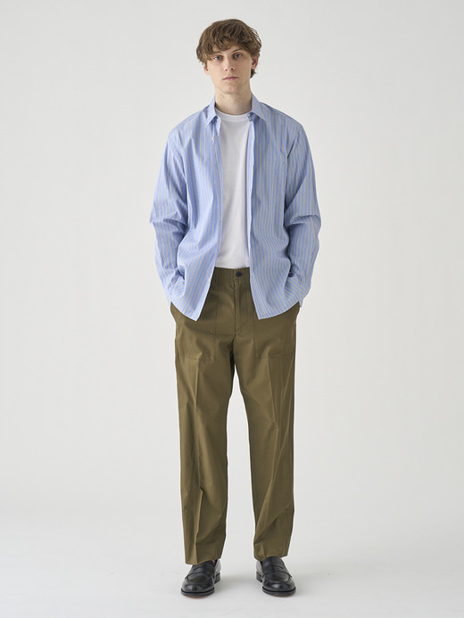 スーピマコットン ブリティッシュアーミーワークパンツ ｜FP278 詳細画像 NO1(L03620FP278_オリーブ) 1