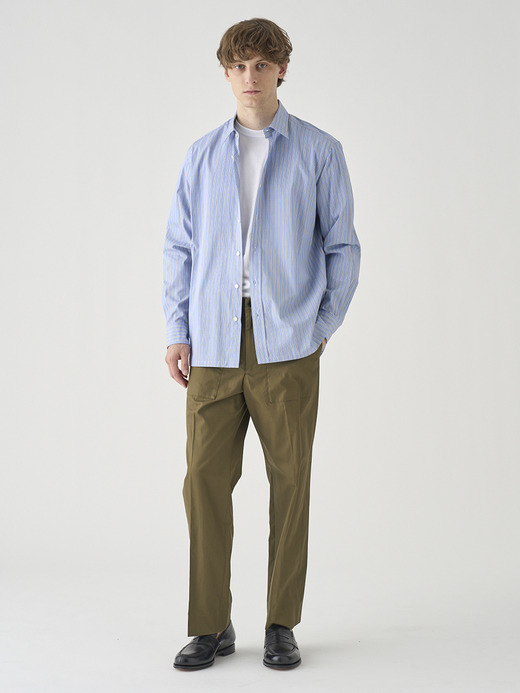 スーピマコットン ブリティッシュアーミーワークパンツ ｜FP278 詳細画像 NO1(L03620FP278_オリーブ) 10