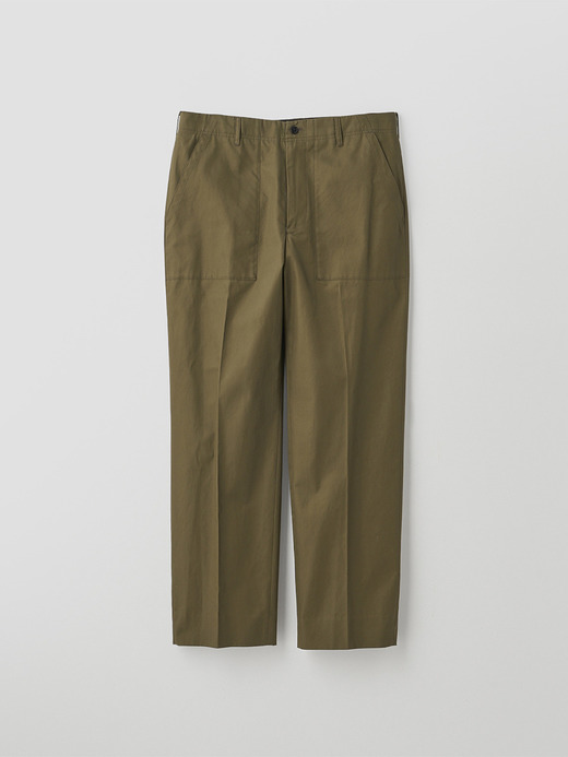 スーピマコットン ブリティッシュアーミーワークパンツ ｜FP278 詳細画像 NO1(L03620FP278_オリーブ) 2