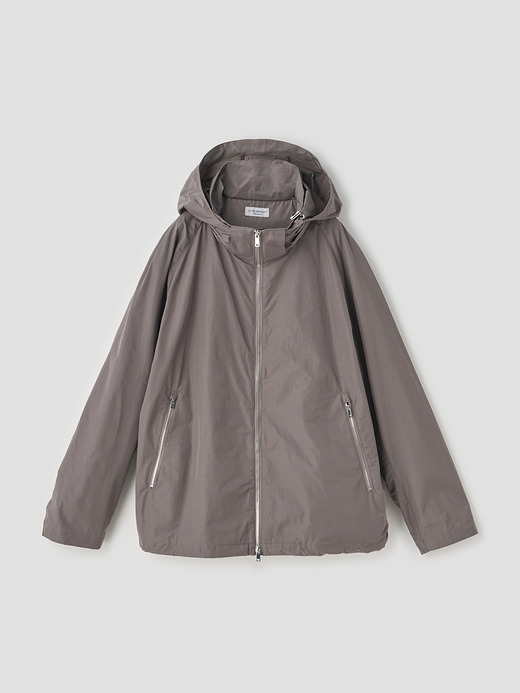 撥水コットンポリエステルサテン フーデッドブルゾン ｜JM257 詳細画像 NO1(L03620JM257_グレージュ) 1