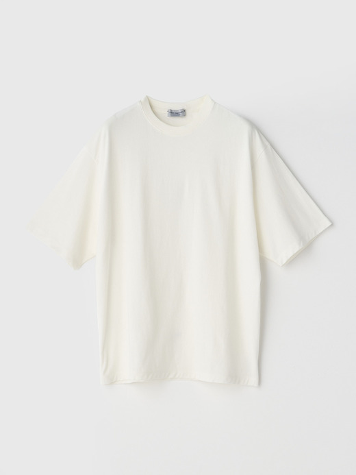 コットン オーバーサイズクルーネックＴシャツ｜UTS951 詳細画像 NO1(L03620TS951_ホワイト) 1