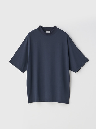 コットン オーバーサイズモックネックＴシャツ｜UTS952