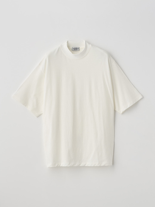 コットン オーバーサイズモックネックＴシャツ｜UTS952 詳細画像 NO1(L03620TS952_ホワイト) 1