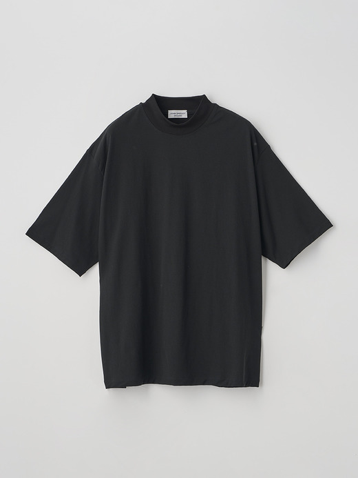 コットン オーバーサイズモックネックＴシャツ｜UTS952 詳細画像 NO3(L03620TS952_ブラック) 2
