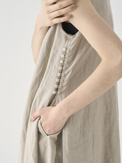 リネンタックワンピース ｜FA173 詳細画像 NO2(L03640FA173_ベージュ) 10