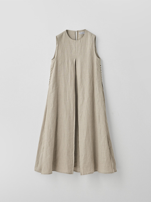 リネンタックワンピース ｜FA173 詳細画像 NO2(L03640FA173_ベージュ) 2