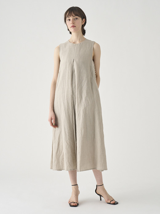 リネンタックワンピース ｜FA173 詳細画像 NO2(L03640FA173_ベージュ) 4