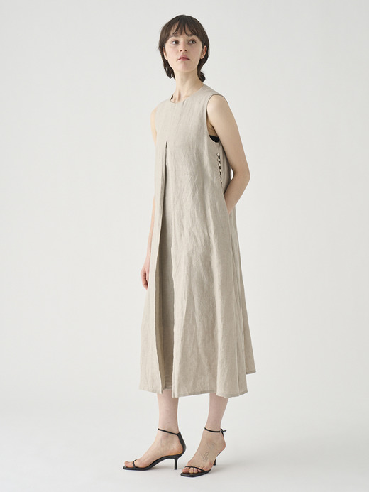 リネンタックワンピース ｜FA173 詳細画像 NO2(L03640FA173_ベージュ) 5