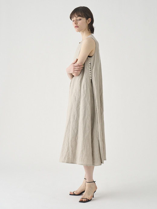 リネンタックワンピース ｜FA173 詳細画像 NO2(L03640FA173_ベージュ) 6