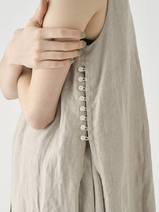 リネンタックワンピース ｜FA173 詳細画像 NO2(L03640FA173_ベージュ) 9