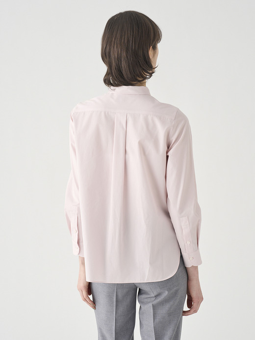 ミニカラー長袖コットンシャツ ｜FB159 詳細画像 NO1(L03640FB159_ピンク) 6