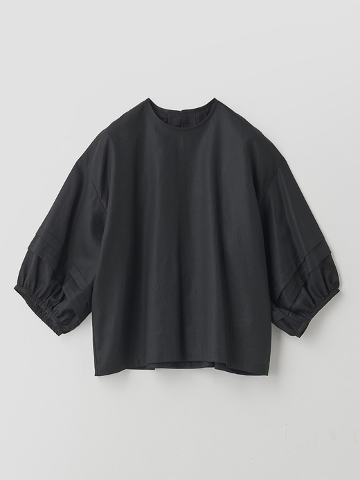 タックボリュームスリーブ７分袖ブラウス ｜FB161 詳細画像 NO2(L03640FB161_ブラック) 2