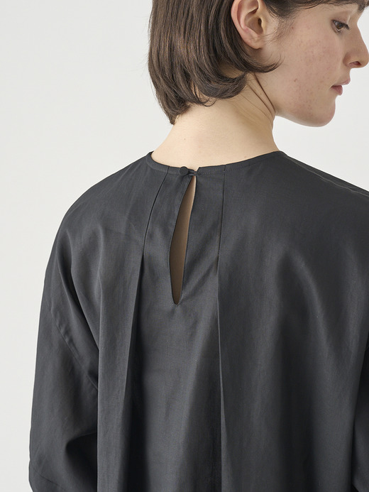 タックボリュームスリーブ７分袖ブラウス ｜FB161 詳細画像 NO2(L03640FB161_ブラック) 9