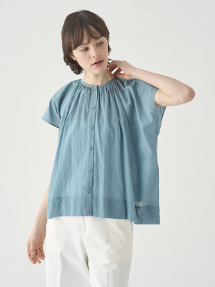 2WAYフレンチスリーブシアーブラウス ｜FB171