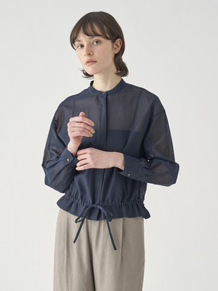 長袖シアードロストブラウス ｜FB175