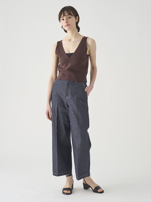 ノンフェードストレートデニムパンツ ｜FP174 詳細画像 NO2(L03640FP174_インディゴ) 1