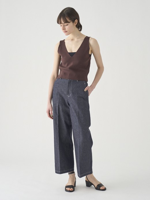 ノンフェードストレートデニムパンツ ｜FP174 詳細画像 NO2(L03640FP174_インディゴ) 2