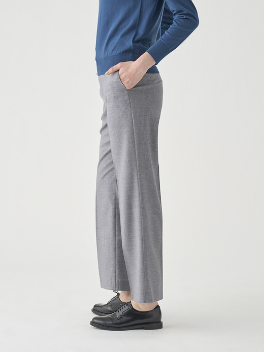 ウールテーパードパンツ ｜FP181 詳細画像 NO1(L03640FP181_ライトグレー) 4