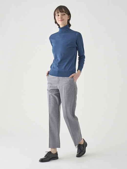 ウールテーパードパンツ ｜FP181 詳細画像 NO1(L03640FP181_ライトグレー) 7