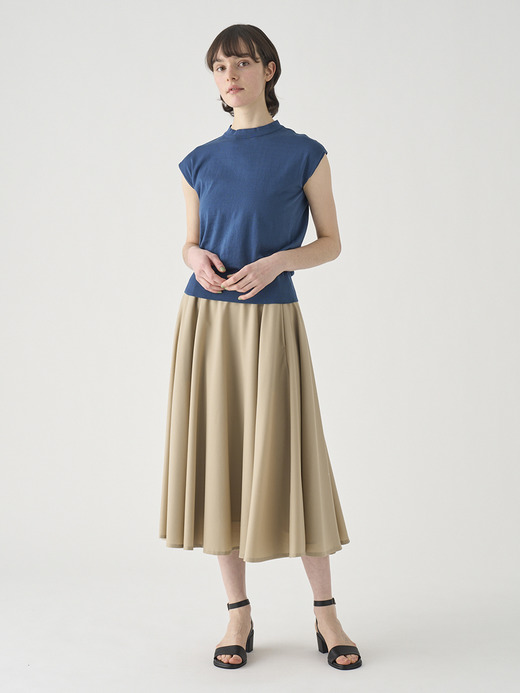 SUPER100’Ｓ ウールフレアスカート ｜FS157 詳細画像 NO1(L03640FS157_ベージュ) 1