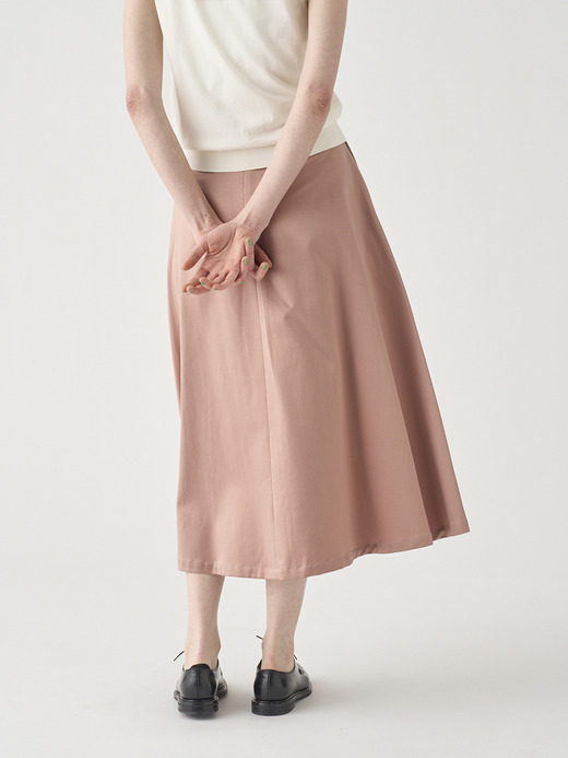 キュプラコットン ベルベット風フレアスカート ｜FS162 詳細画像 NO1(L03640FS162_ピンク) 9