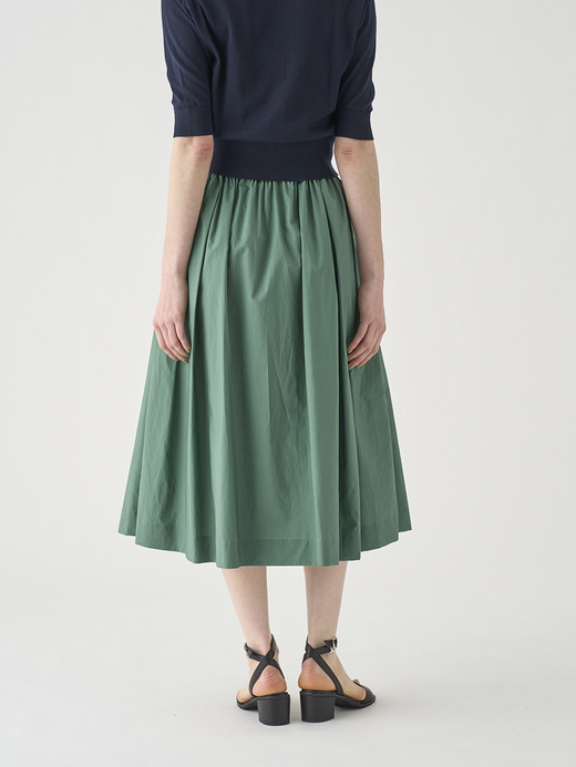 コットンタックスカート ｜FS177 詳細画像 NO3(L03640FS177_グリーン) 5