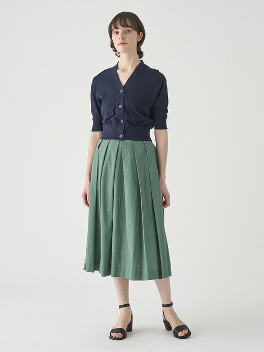コットンタックスカート ｜FS177 詳細画像 NO3(L03640FS177_グリーン) 7