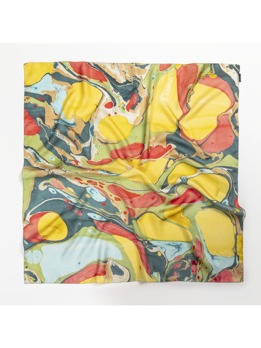 JOHN SMEDLEY&times;NAT MAKS Silk Scarf｜SF753 詳細画像 NO1(L03640SF753_マルチ) 2