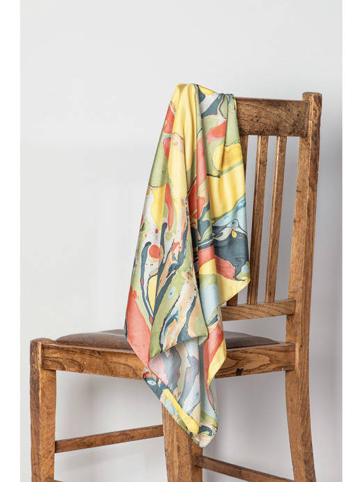 JOHN SMEDLEY&times;NAT MAKS Silk Scarf｜SF753 詳細画像 NO1(L03640SF753_マルチ) 5