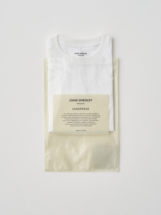 コットンクルーネック半袖Ｔシャツ｜UTS902｜UNDERWEAR for WOMEN 詳細画像 NO1(L03640TS902_ホワイト) 3