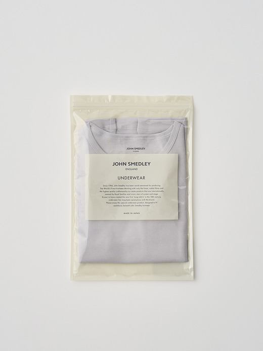 スビンコットンタンクトップ｜UTS935｜UNDERWEAR for WOMEN 詳細画像 NO2(L03640TS935_ライトグレー) 2