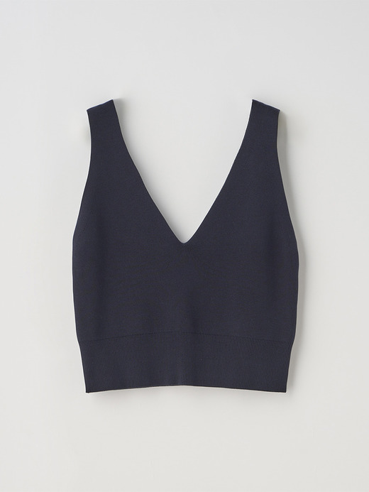 ノースリーブコットン リブニットブラレット | MARIE | 30G 詳細画像 NAVY 1