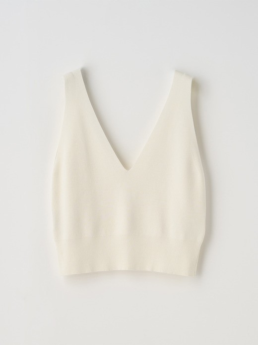 ノースリーブコットン リブニットブラレット | MARIE | 30G 詳細画像 STARCH 1