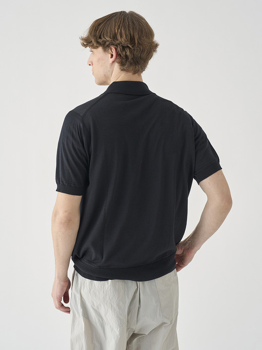[Anglo Indian Gauze]ティッピングニットポロシャツ | MONROE | 30G EASY FIT 詳細画像 NO2(MONROE) 6