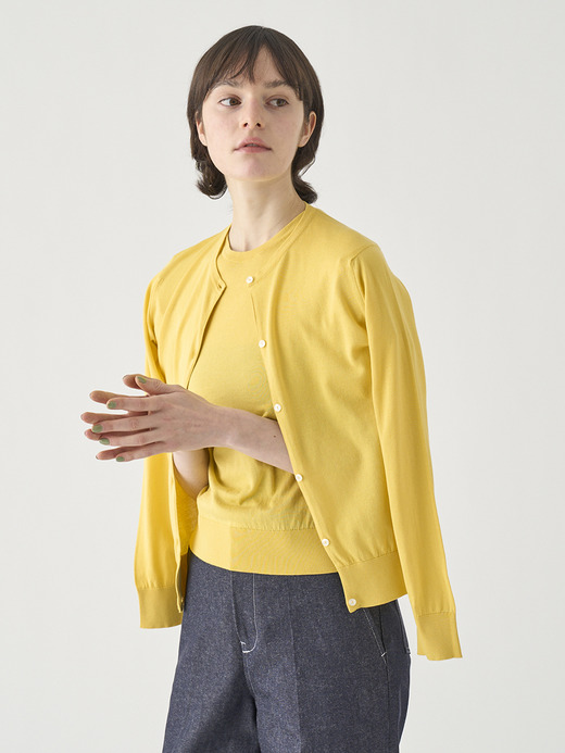 半袖コットンニットプルオーバー | NELL | 30G MODERN FIT 詳細画像 POLLEN 7